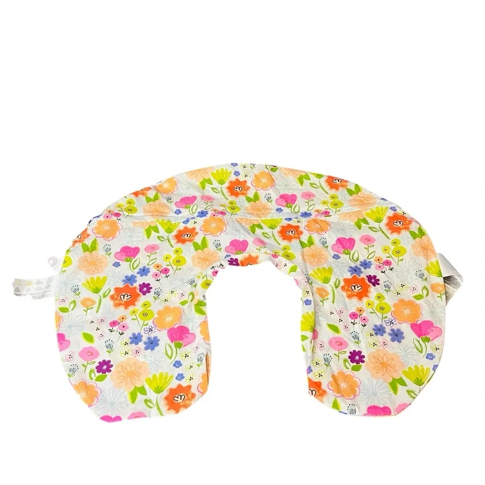 Boppy Floral Nursing Pillow Cover in Pink, Orange, Yellow, Green, Purple Florals